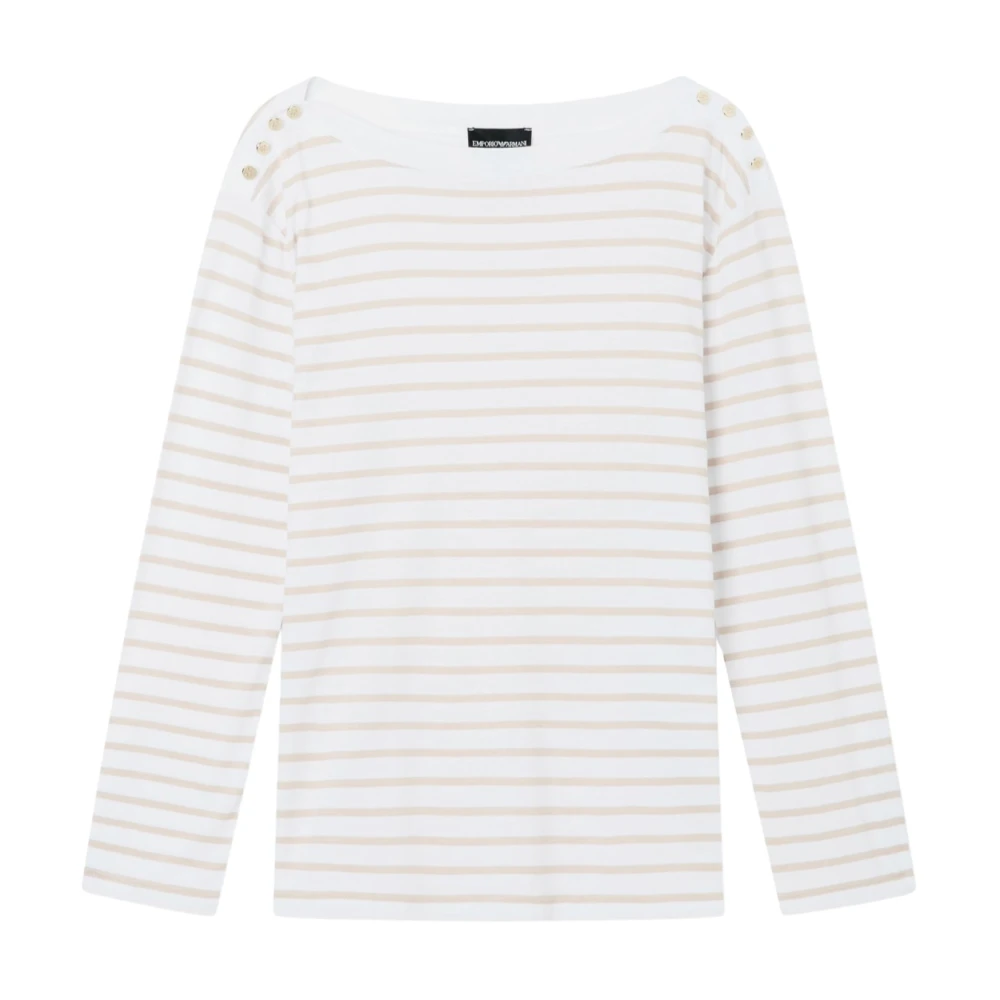 Emporio Armani Damen Multicolor Oberteile, Mehrfarbig, Mgröße: