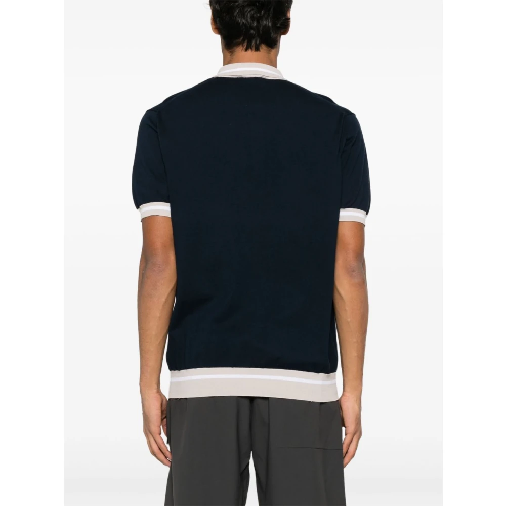 Peuterey Blauwe Katoenen Trui Stijlvolle Elegantie Blue Heren