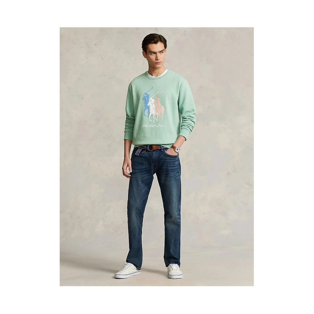 Ralph Lauren Stijlvol T-shirt voor Mannen Green Heren
