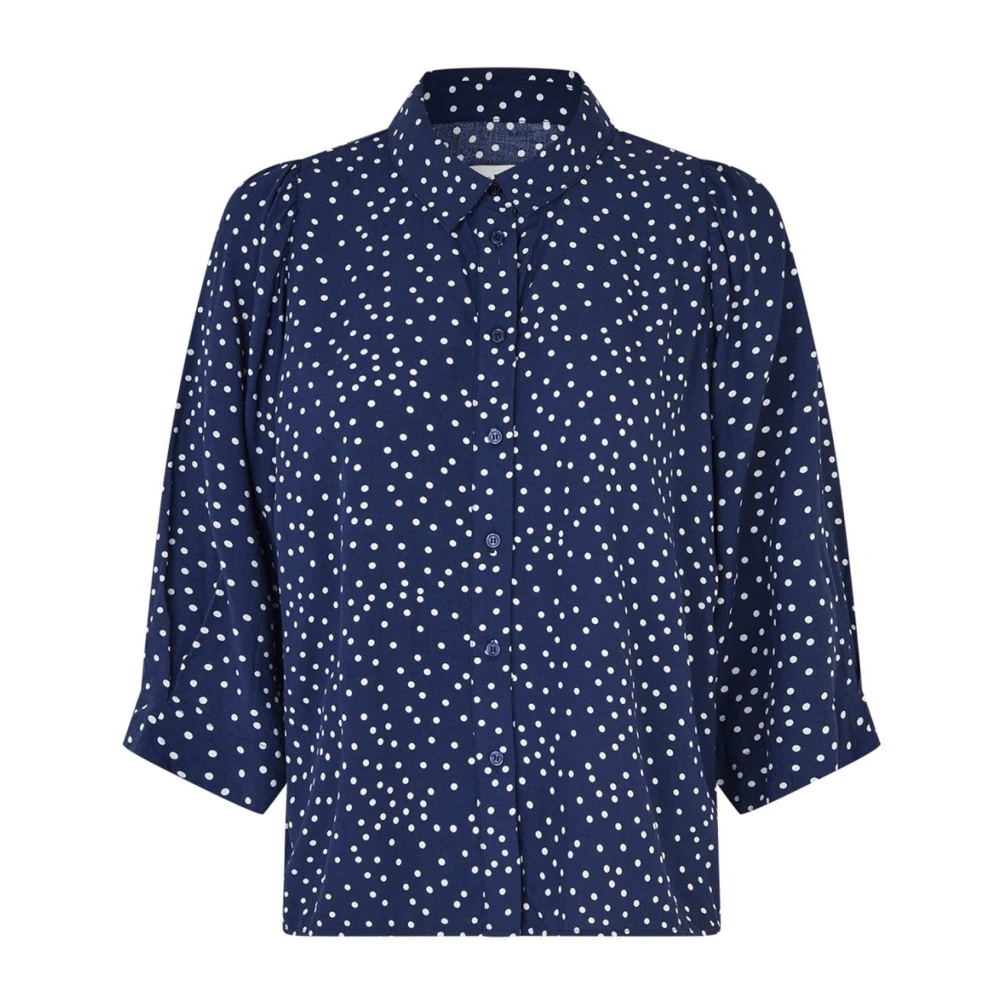 Lollys Laundry Women's Blue Shirts - Shirts - Xs - Blouses & Shirts