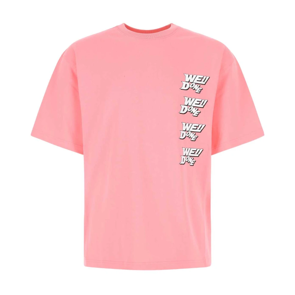 We11Done - Tops > T-Shirts - Pink - We11Done - Modalova