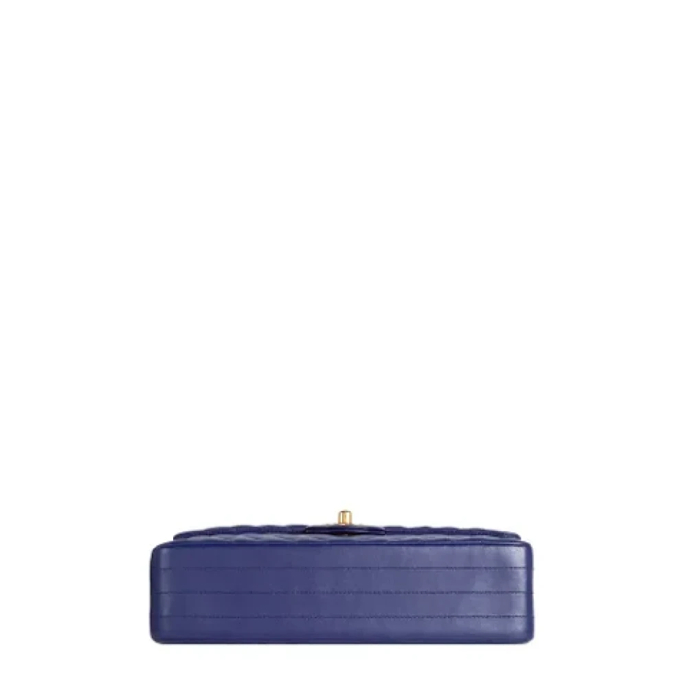 Chanel Vintage Pre-owned Leather chanel-bags Purple Dames