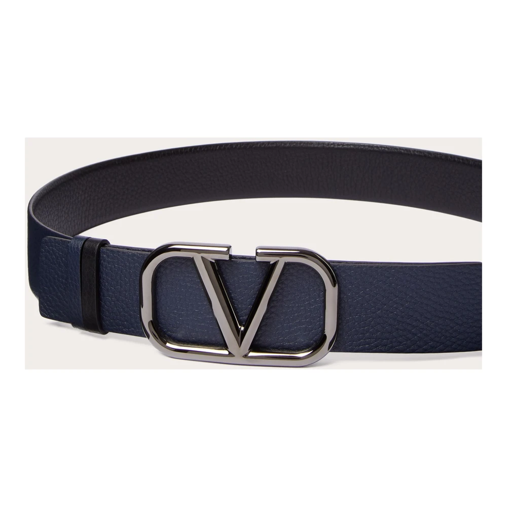 Valentino Garavani VLogo Signature Riem Black Heren