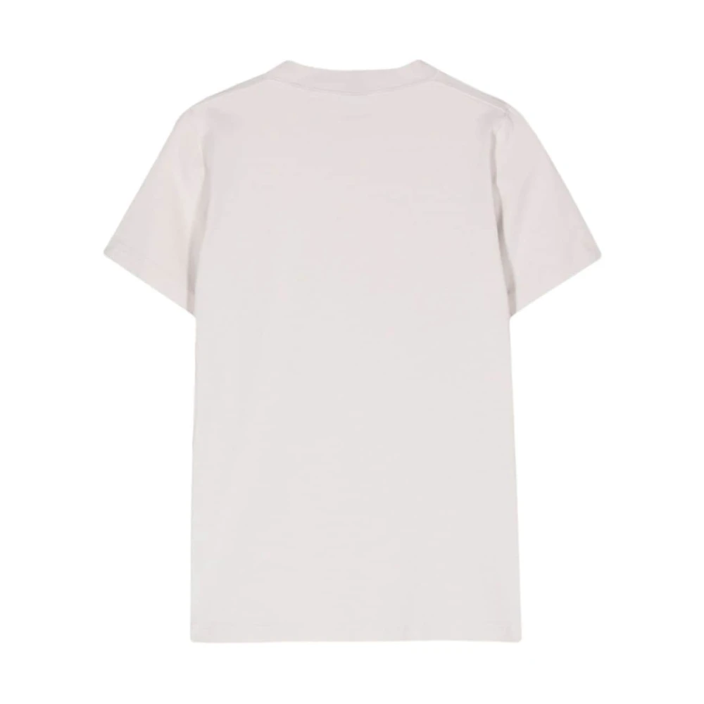 Balenciaga Witte T-shirts en Polos met Logo Print White Dames