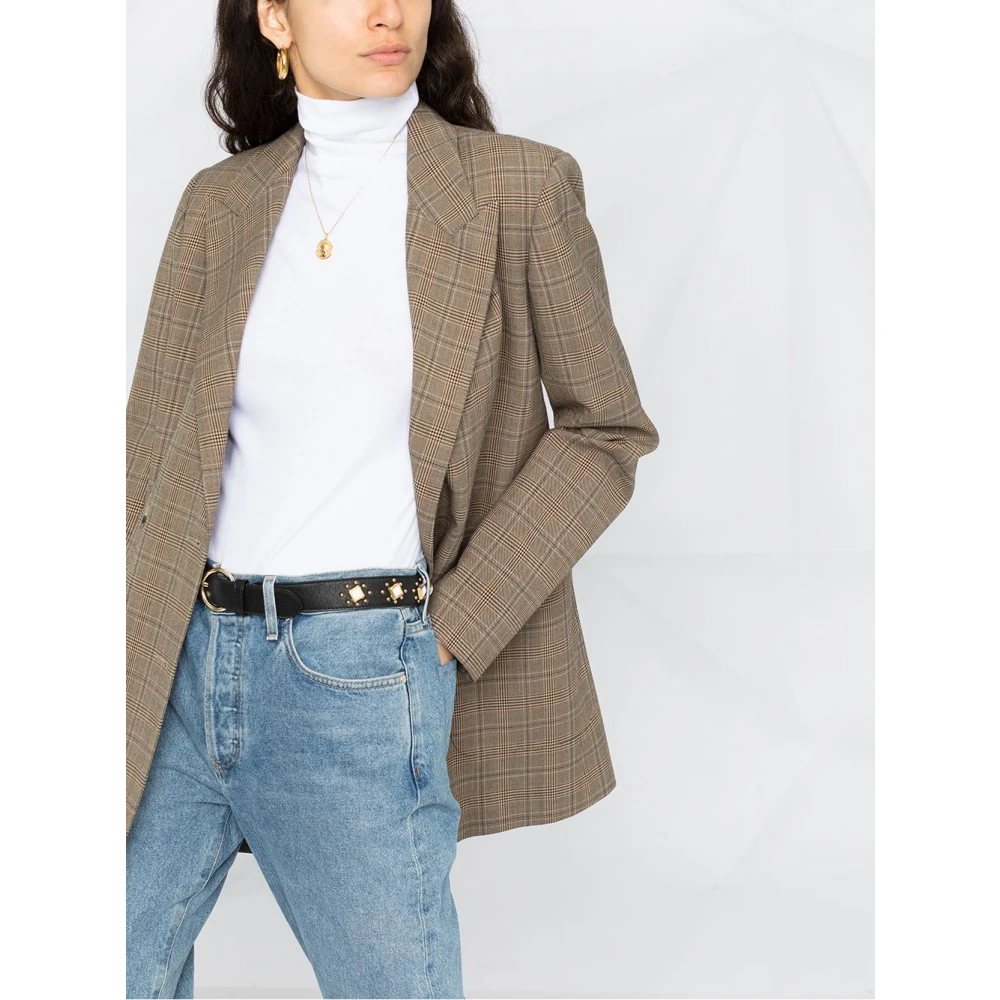 Vince Klassieke Turtleneck Trui White Dames
