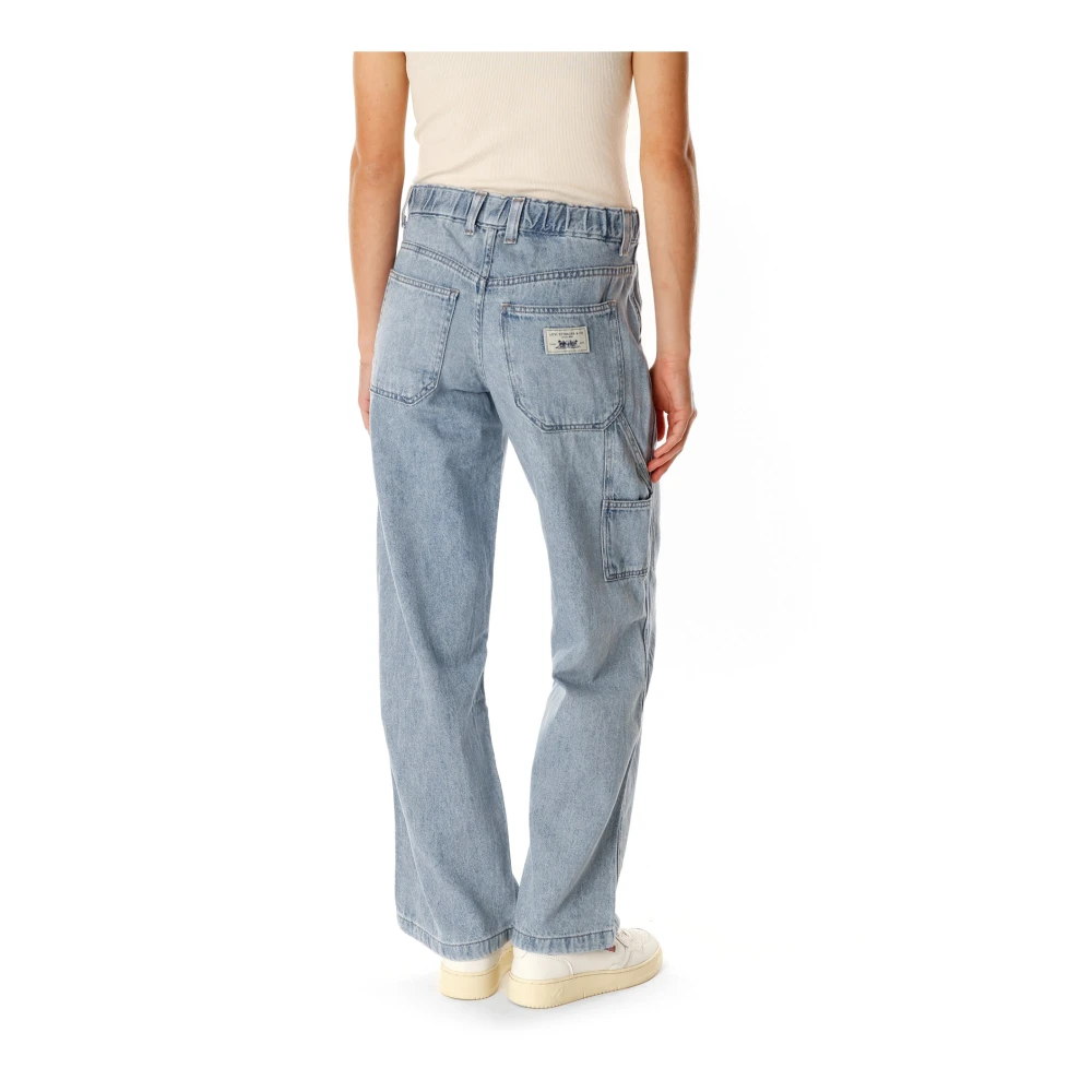 Levi's Baggy Carpenter Jeans Blue Dames