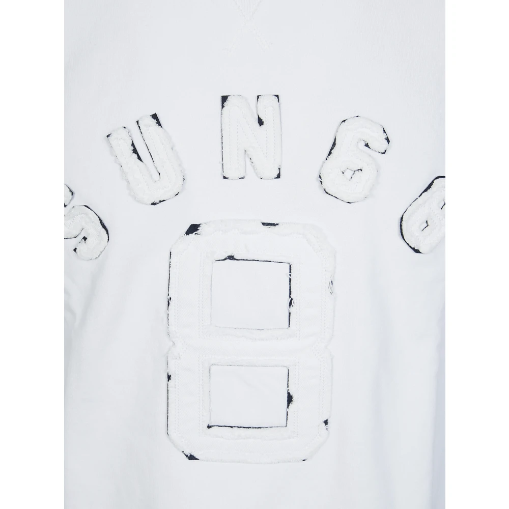 Sun68 Vintage Katoen Collectie Ronde Tapijt White Heren
