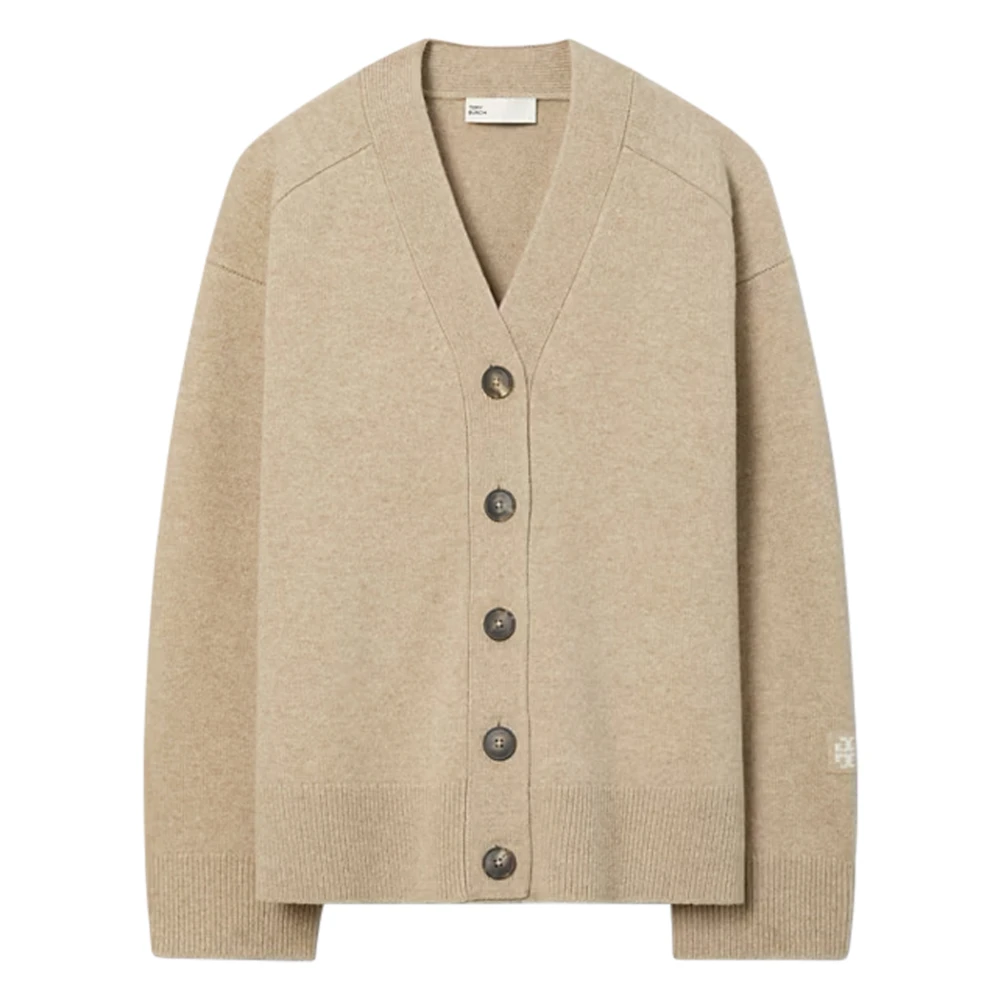 Tory Burch Grå Wool Cardigan