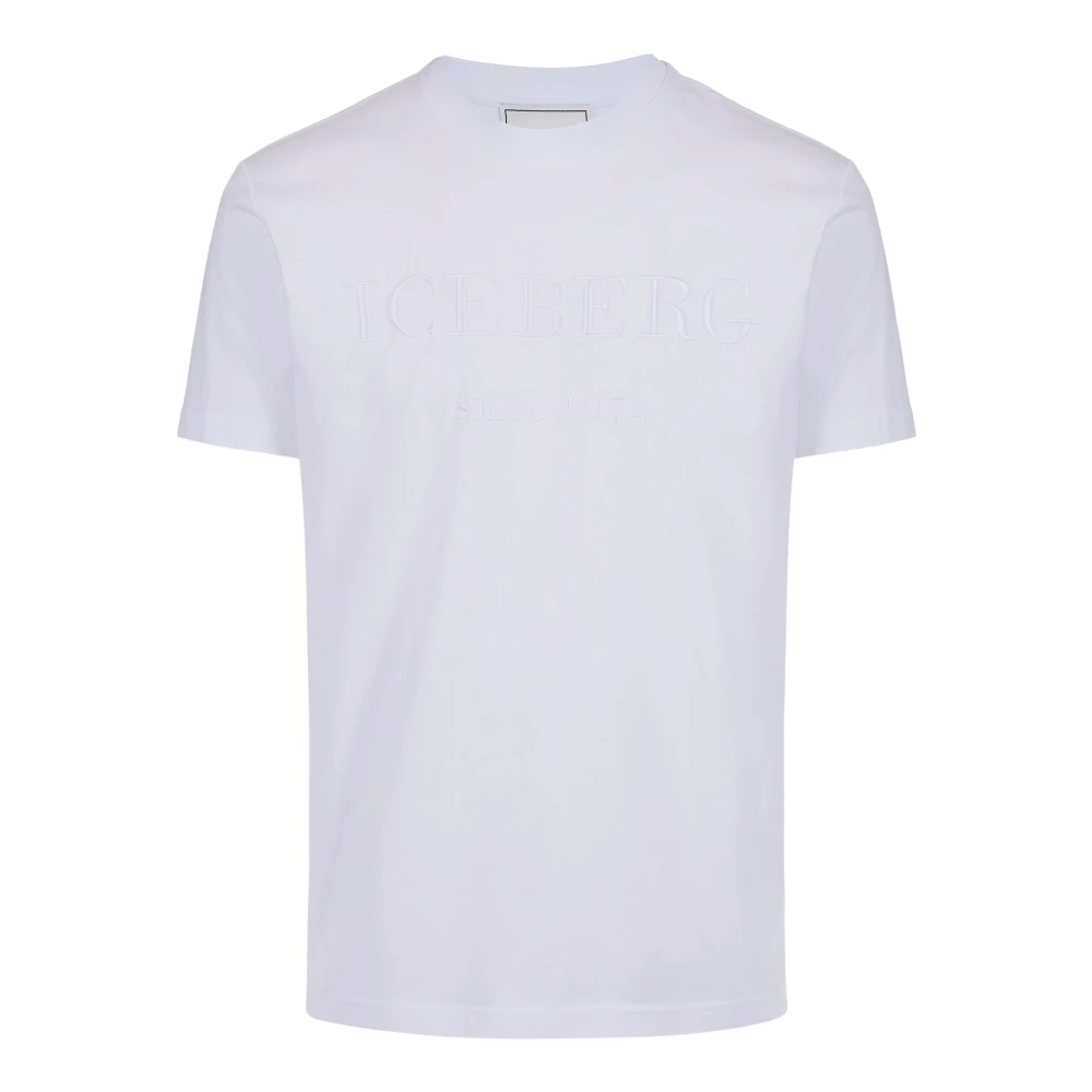 Iceberg - Tops > T-Shirts - White - Iceberg - Modalova