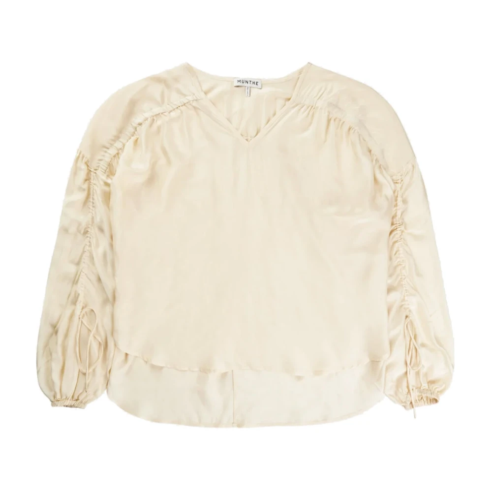 Munthe Tomally Toppe & T-Shirts Room Beige Dames