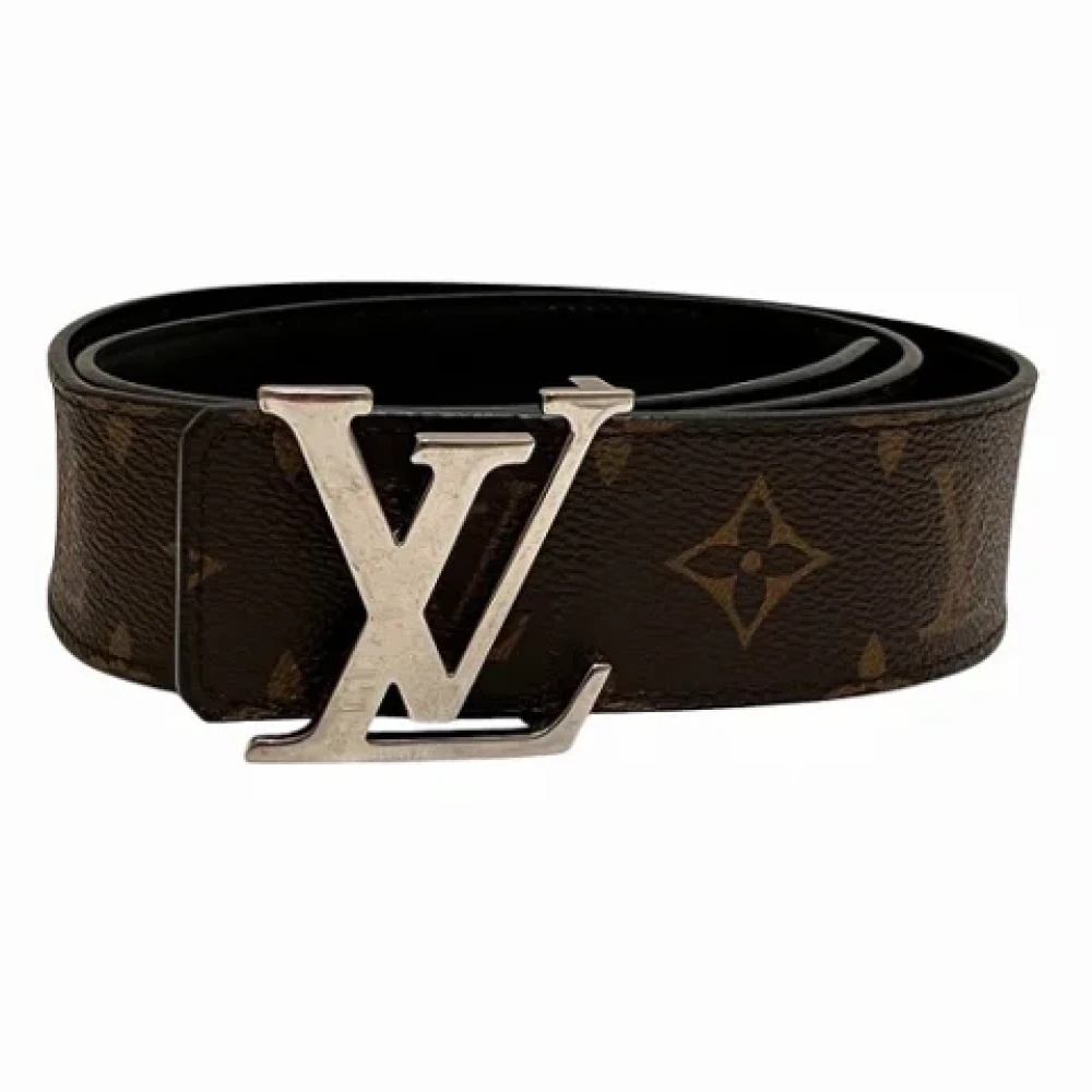 Louis Vuitton Vintage Pre-owned Fabric belts Brown Dames