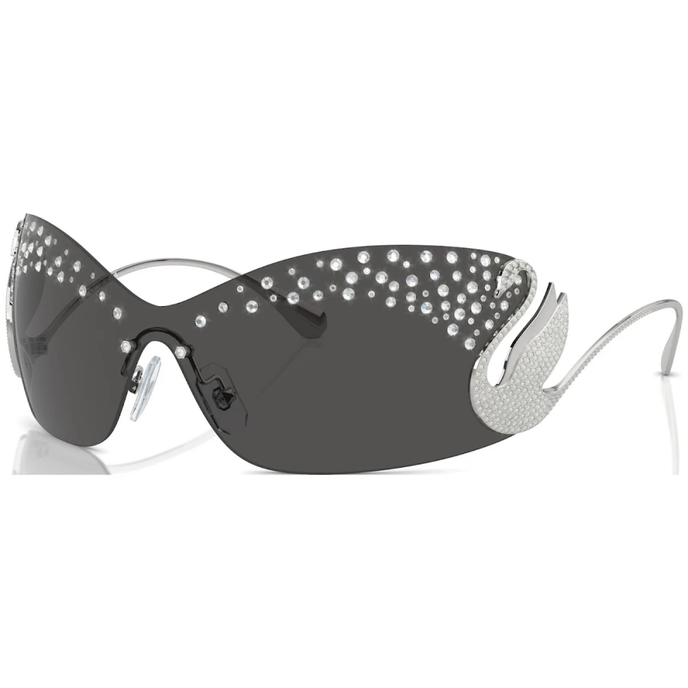 Swarovski Women's Gray Sunglasses,, Sunglasses Medium