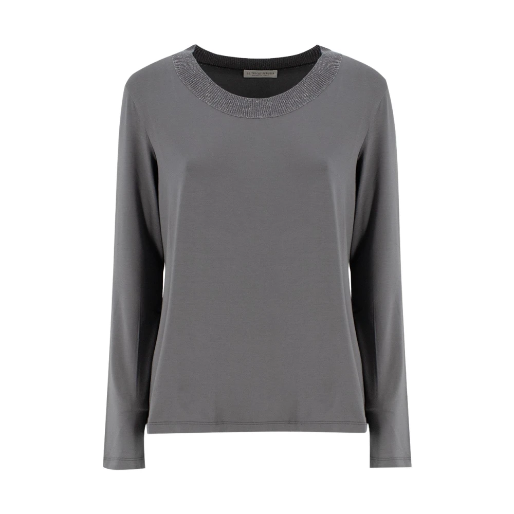 Tops > Long Sleeve Tops - - Le Tricot Perugia - Modalova