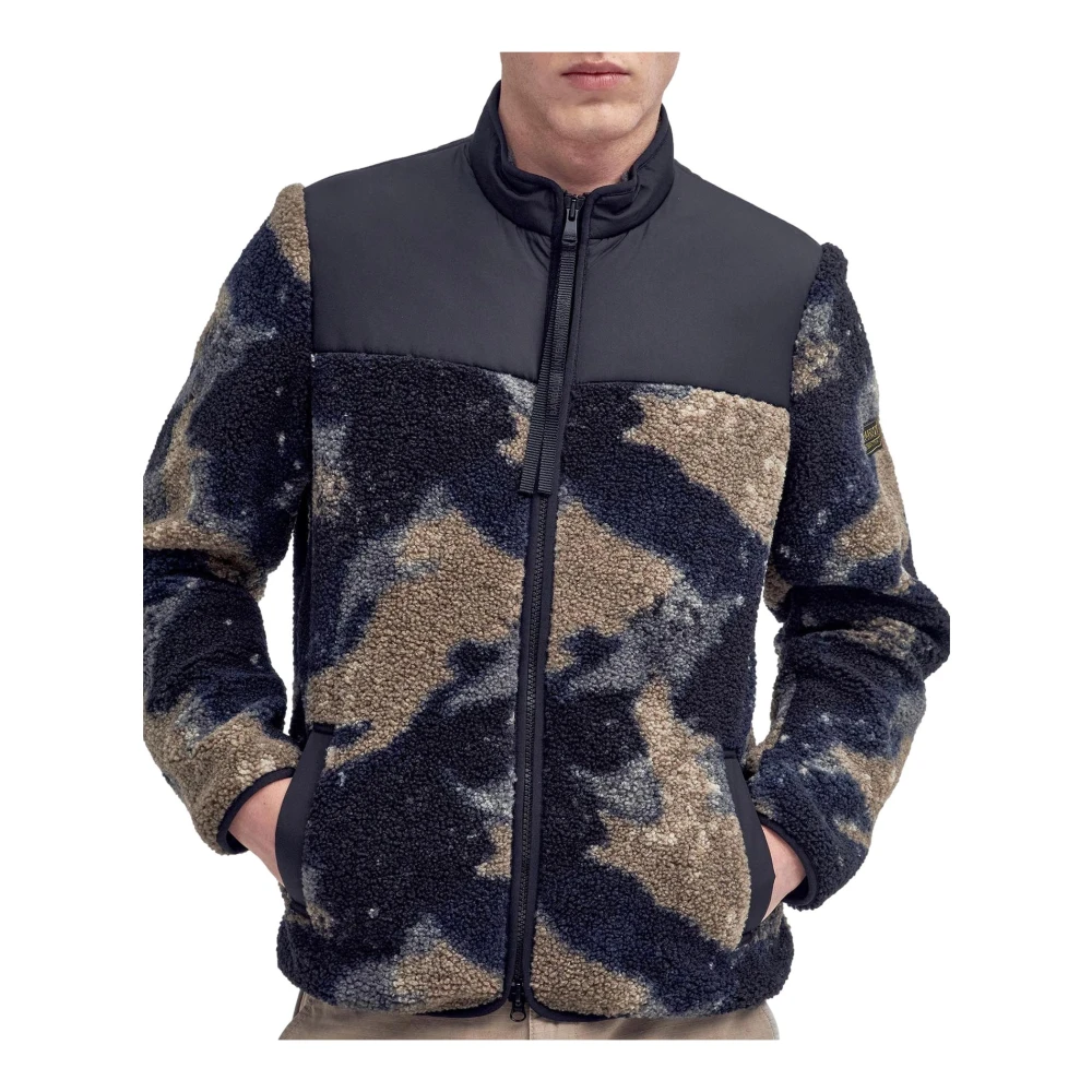 Barbour Camo Drafthouse Fleece Jas Multicolor Heren