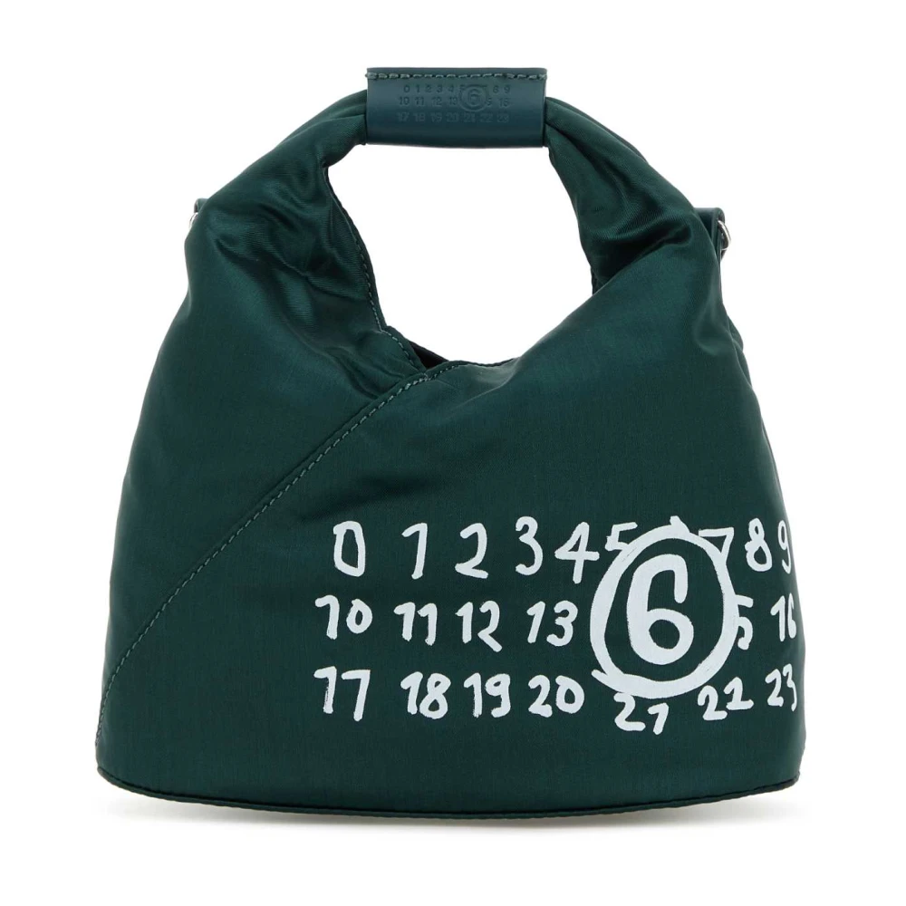 MM6 Maison Margiela Japanse handtas in flesgroen Green Dames