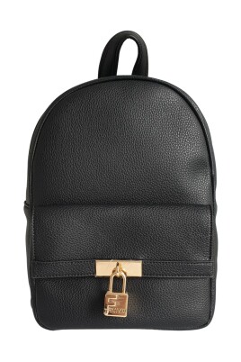black-faux-leather-backpack-woman
