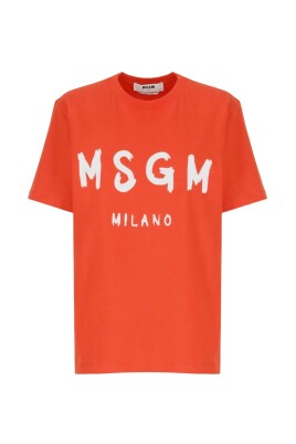 tee-shirt-graphique-orange-pour-femmes