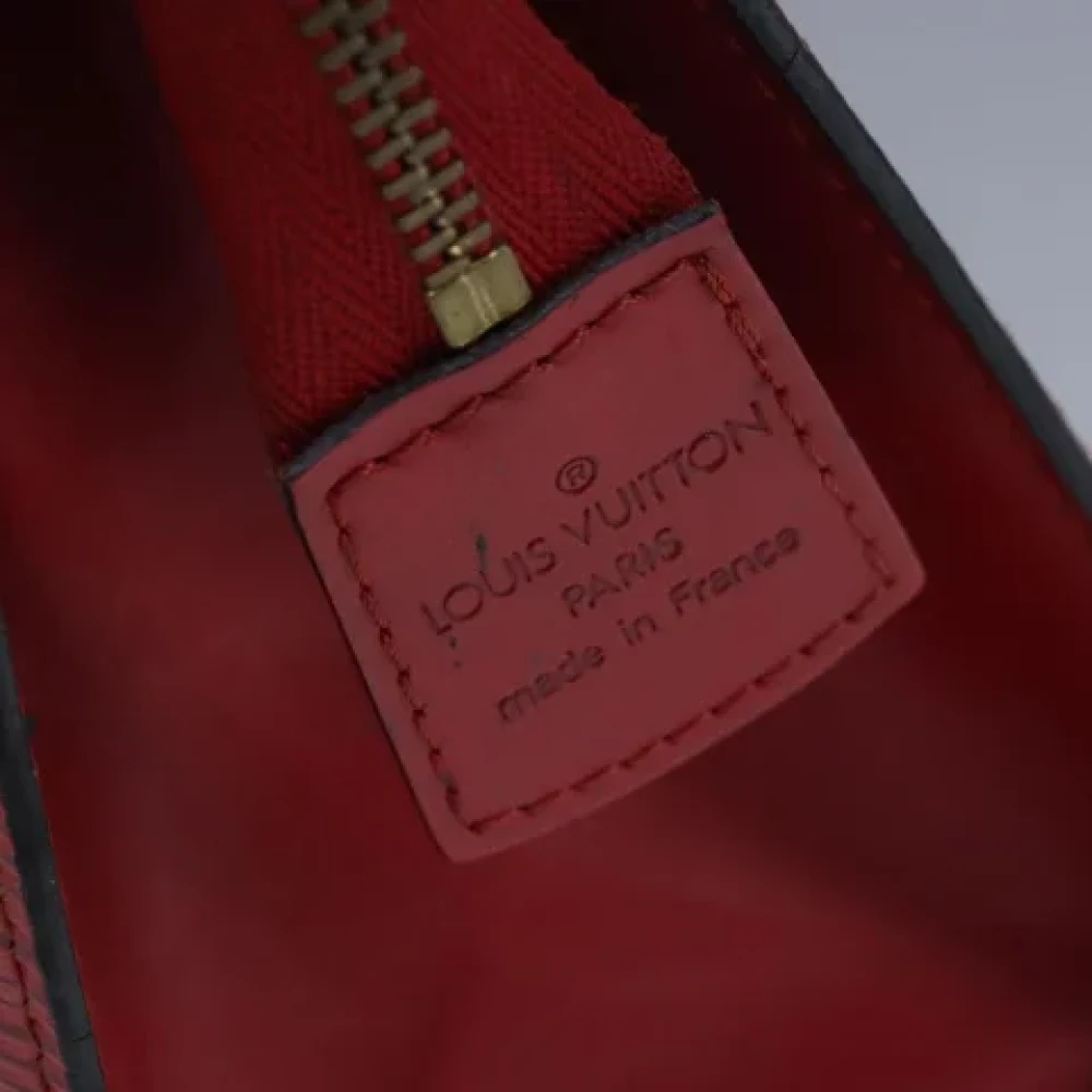 Louis Vuitton Vintage Pre-owned Leather clutches Red Dames