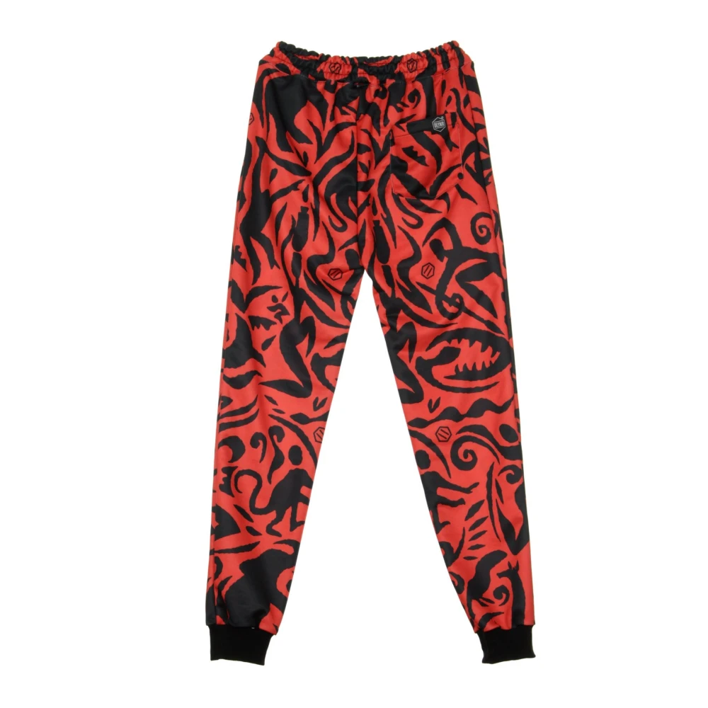 Dolly Noire Rode Zwarte Ritual Masker Trainingsbroek Multicolor Heren