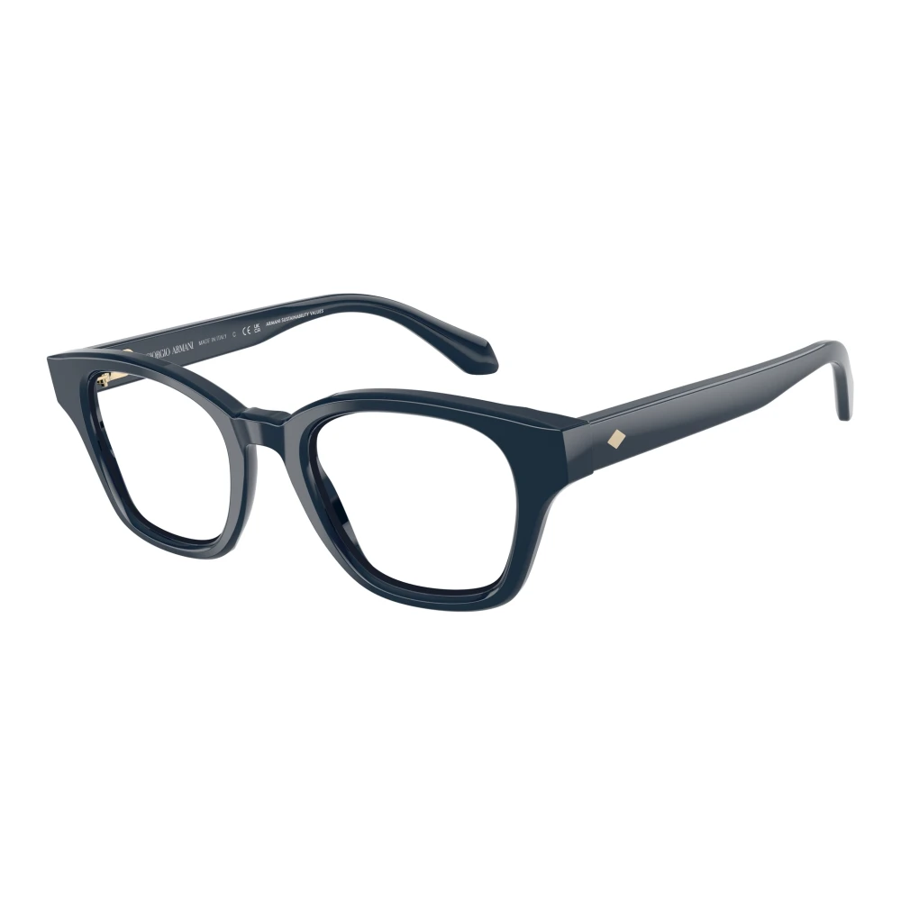 Giorgio Armani Blue Man Ar7274 6223 Optical Frames Acetate Pillow Normal - Image 2