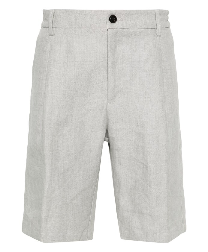 casual-linen-grey-bermuda-shorts