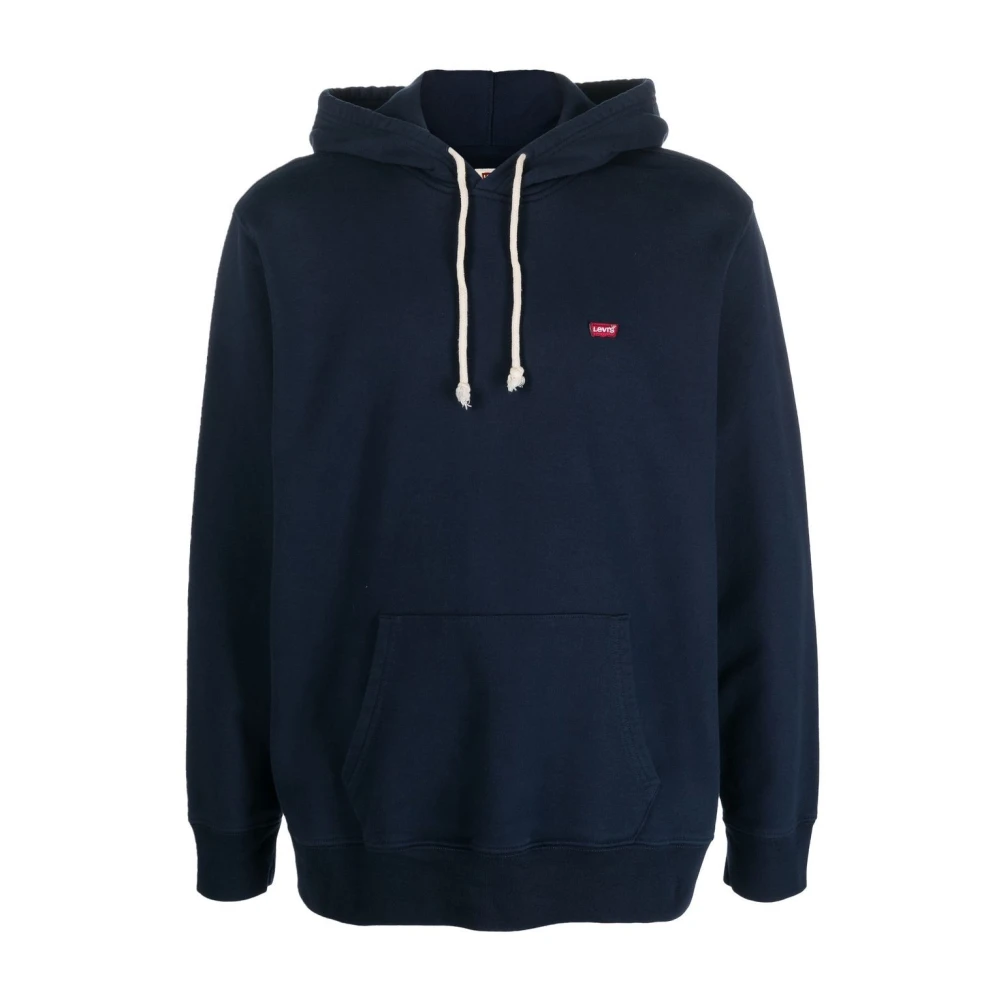 Felpa Levis 34581 New Original Hoodie-0009 Dress E Uomo Blu Extra Grande - Immagine 3