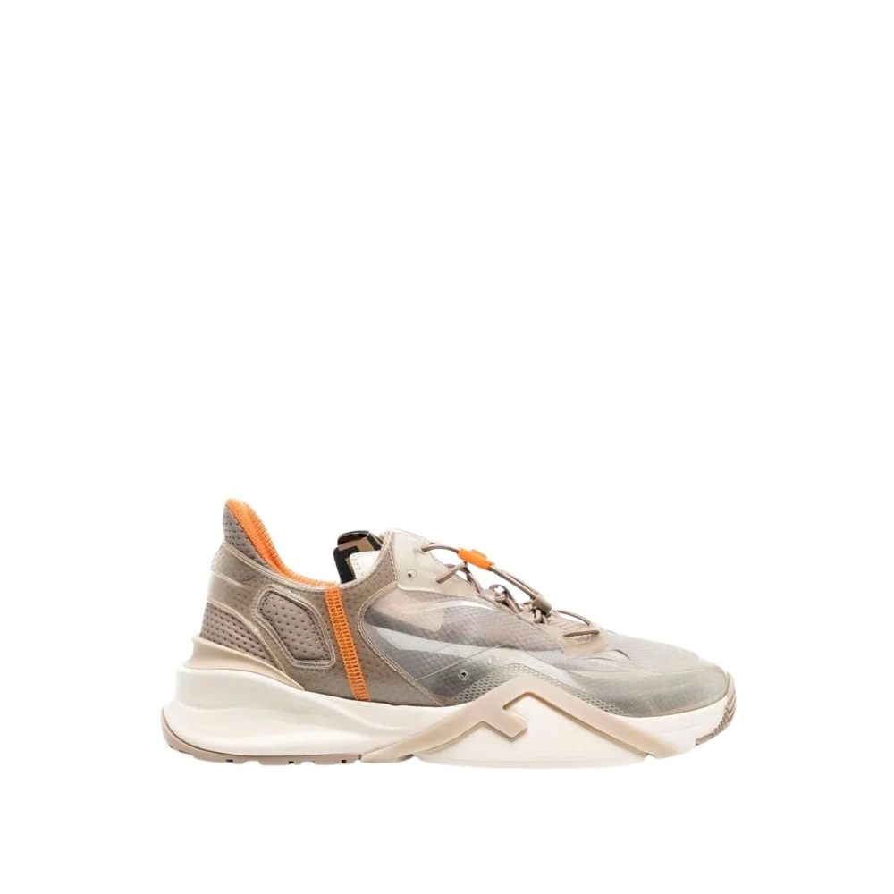 Fendi Flow Slip-On Sneakers Heren Schoenen Beige