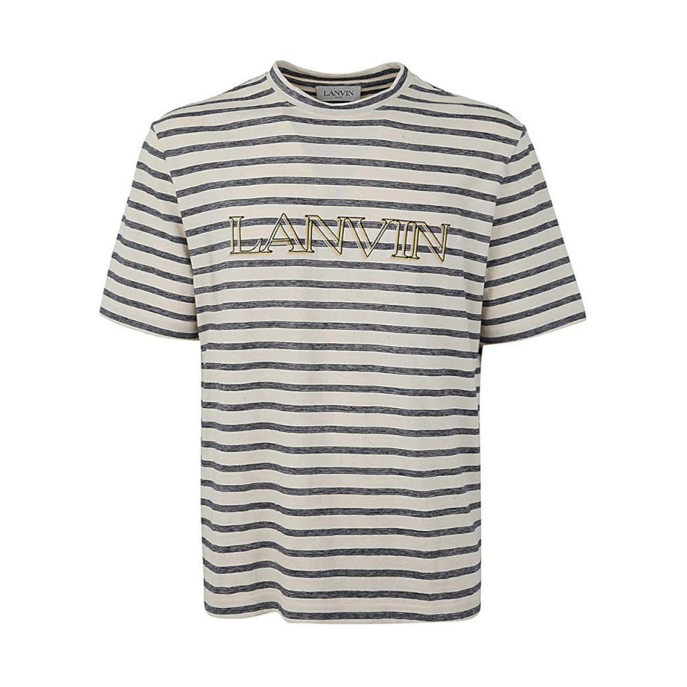 Lanvin - Tops > T-Shirts - Beige - Lanvin - Modalova