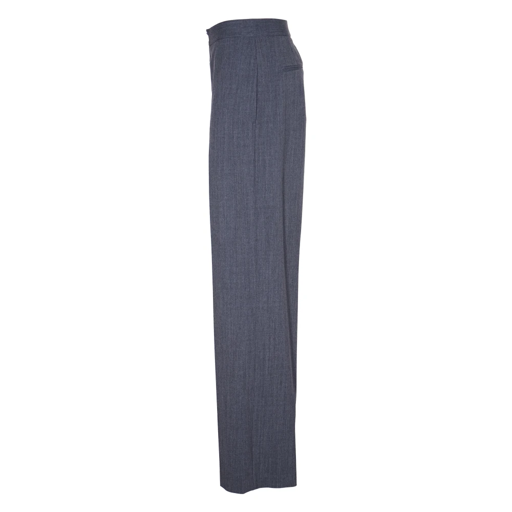Msgm Grijze Stijlvolle Broek Gray Dames