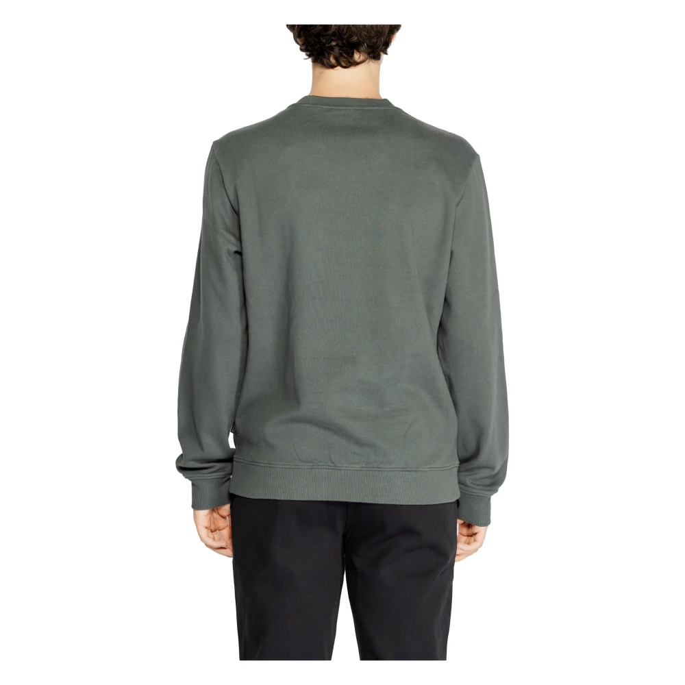 Napapijri Groene Sweatshirt met Lange Mouwen Green Heren