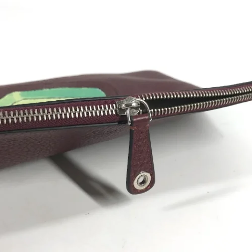 Fendi Vintage Pre-owned Leather fendi-bags Brown Heren