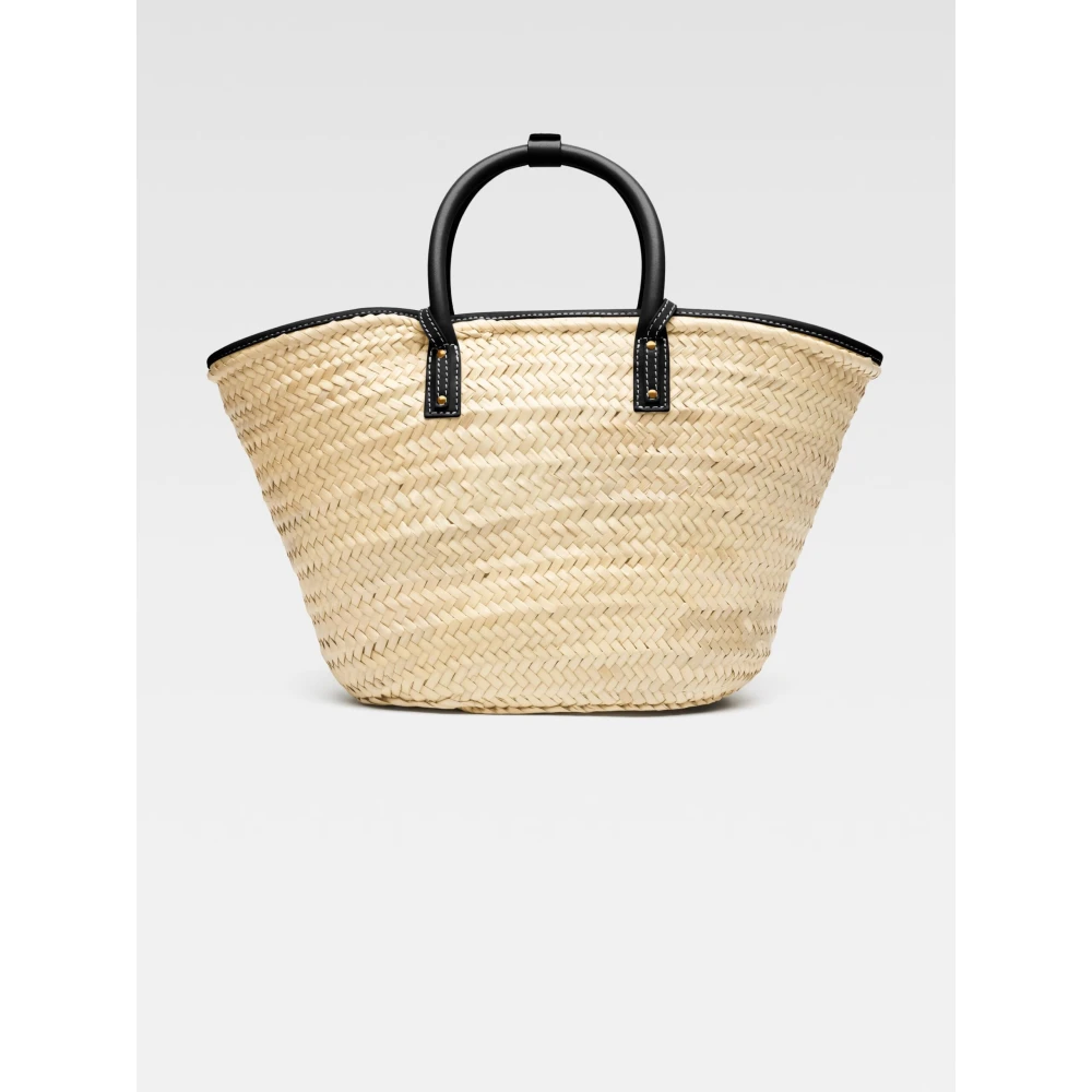 Jacquemus Soli Palm Tas Beige Dames