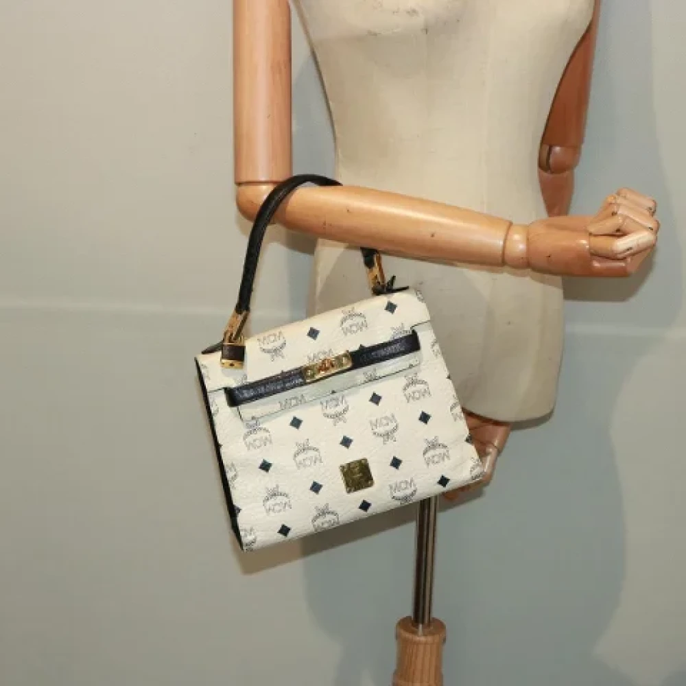 MCM Pre-owned Canvas handbags White Dames