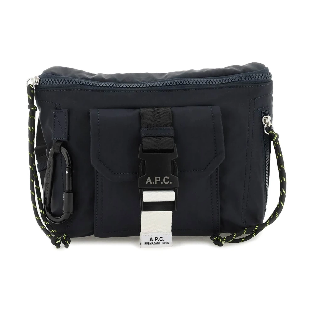 A.p.c. - Bags > Belt Bags - Blue - A.p.c. - Modalova