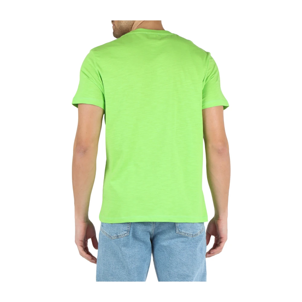 Peuterey Manderly FIM 01 Katoenen T-shirt Green Heren