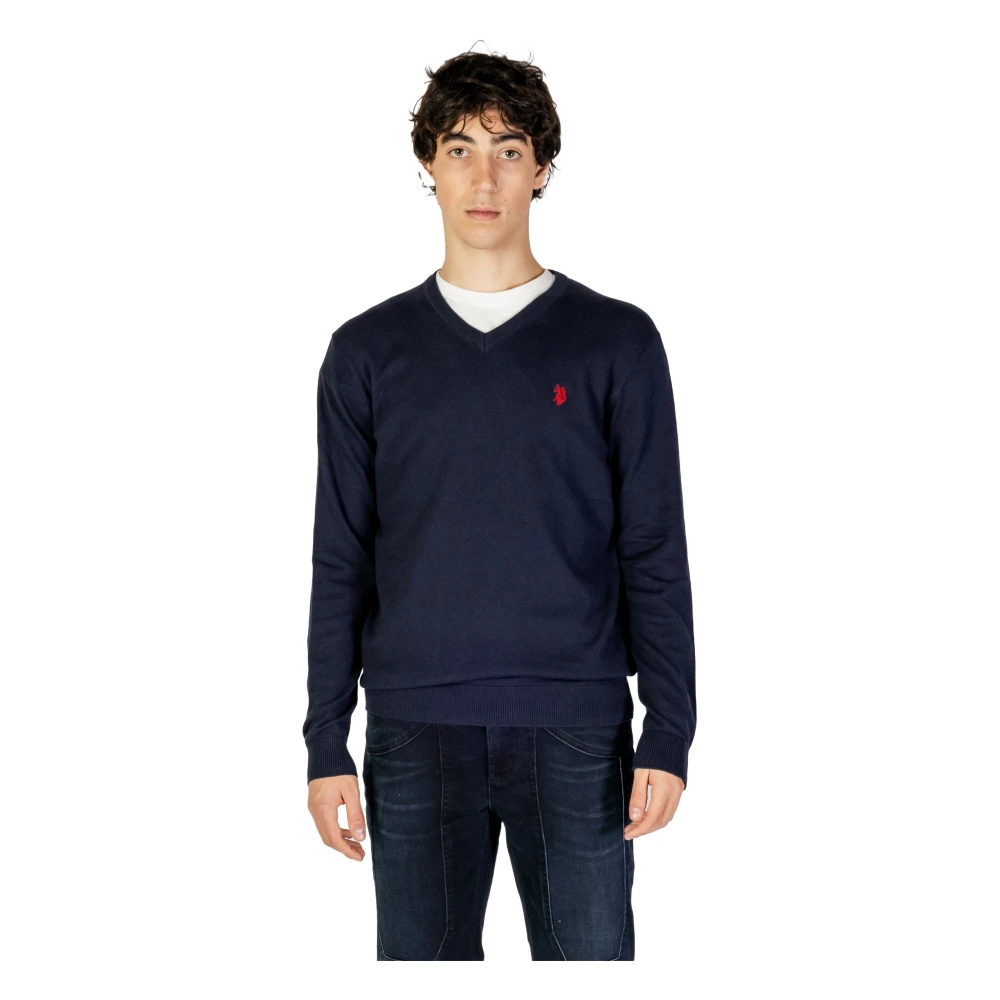 U.s. Polo Assn. Heren Gebreide Kleding Collectie: Herfst Winter Blue Heren