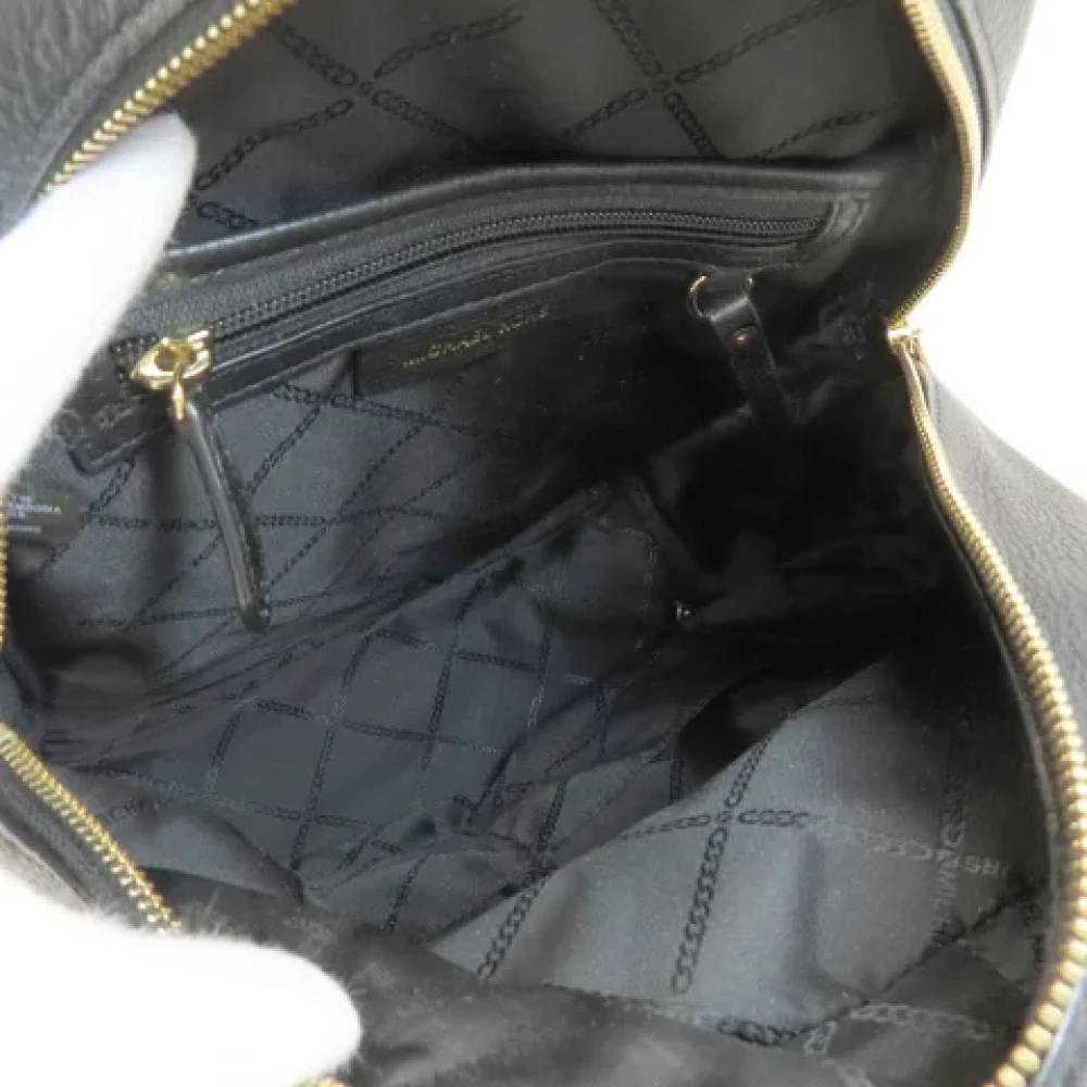 Michael Kors Pre-owned Leather backpacks Black Dames