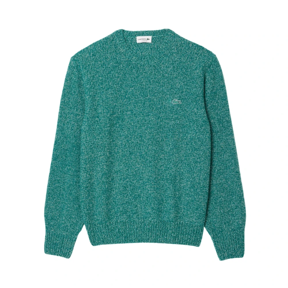 Lacoste Groene Wollen Pullover Stijlvol Ontwerp Green Heren