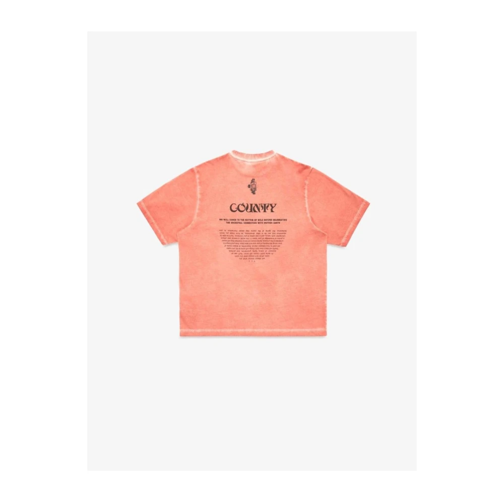 Marcelo Burlon Katoenen T-shirt Red Heren