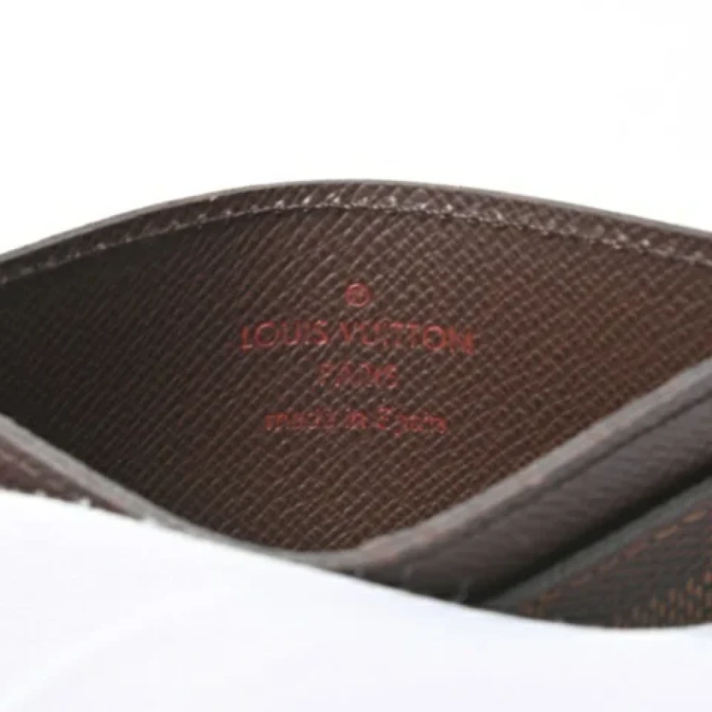 Louis Vuitton Vintage Pre-owned Canvas key-holders Brown Dames
