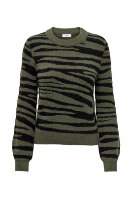 pull-leopard-vert-manches-longues