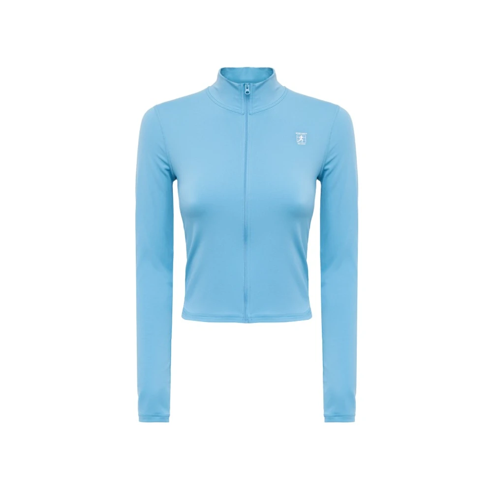 Sporty & Rich Runner Actief Sweatshirt Blue Dames