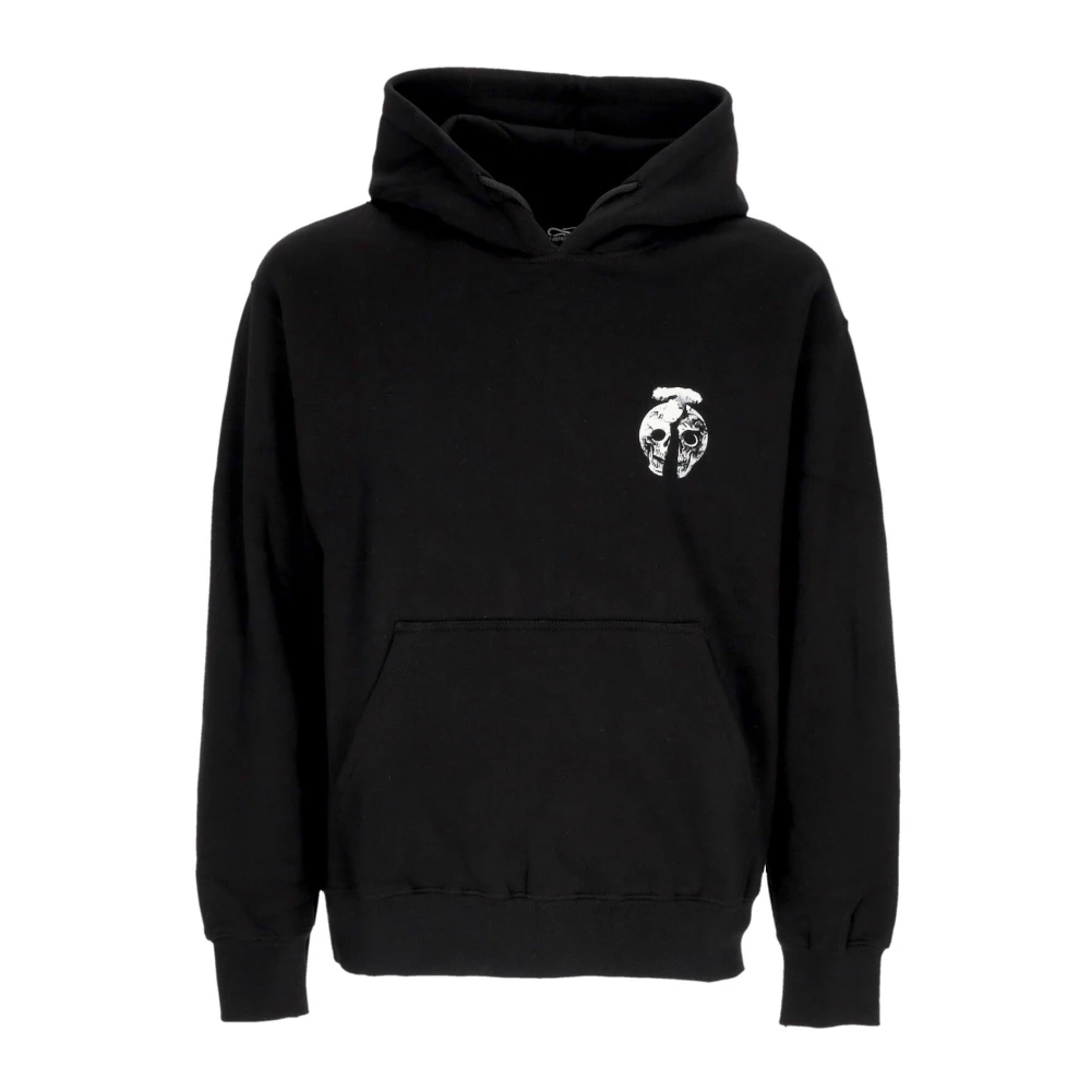 Propaganda Zwarte hoodie met kangoeroezak Black Heren