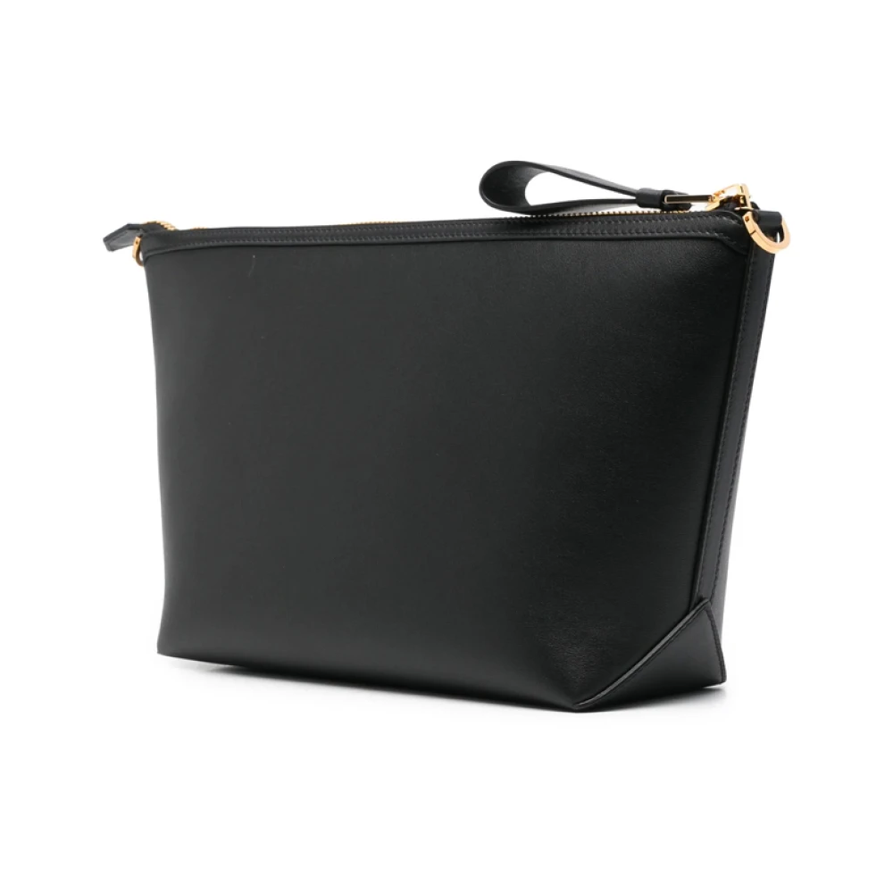 Tom Ford Zwarte Bum Bag met Toprits Black Heren