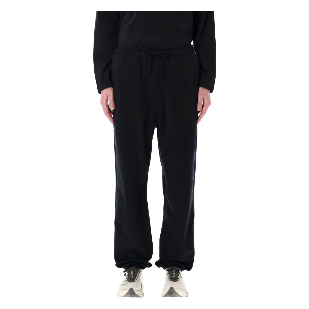 Y-3 Zwarte French Terry Trainingsbroek Black Heren