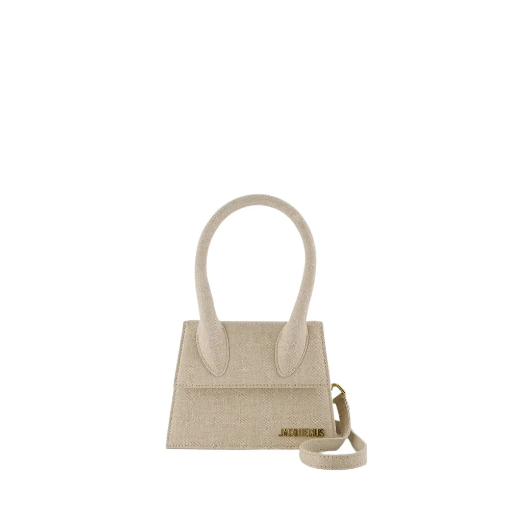 Jacquemus Le Chiquito Moyen Bag Beige Dames