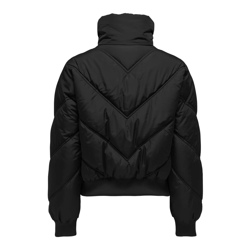 Only Tamara Gewatteerde Jas Black Dames