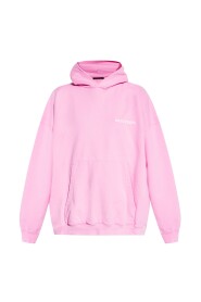 Logo-embroidered hoodie