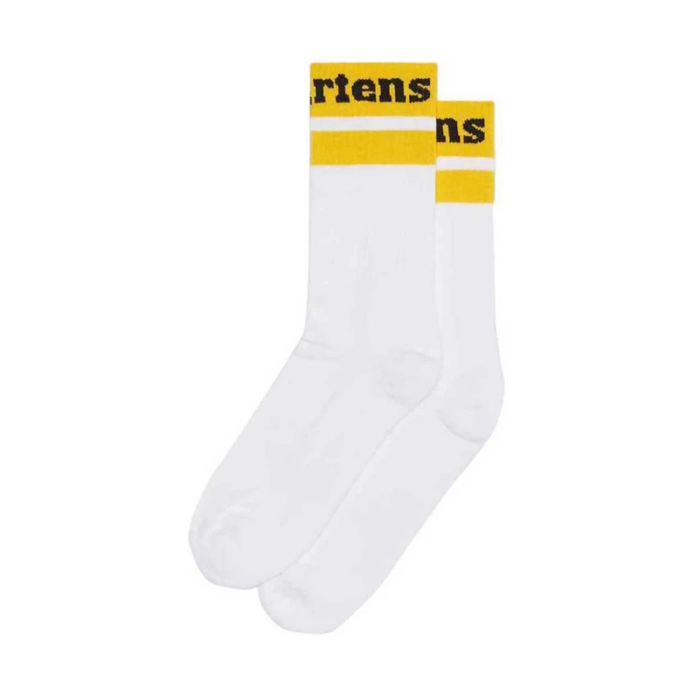 Dr. Martens Athletic Logo Sokken White Heren