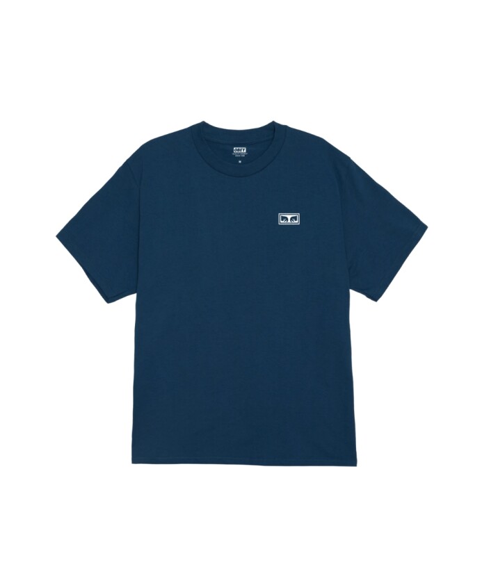 impression-yeux-tee-shirt-coton-bleu